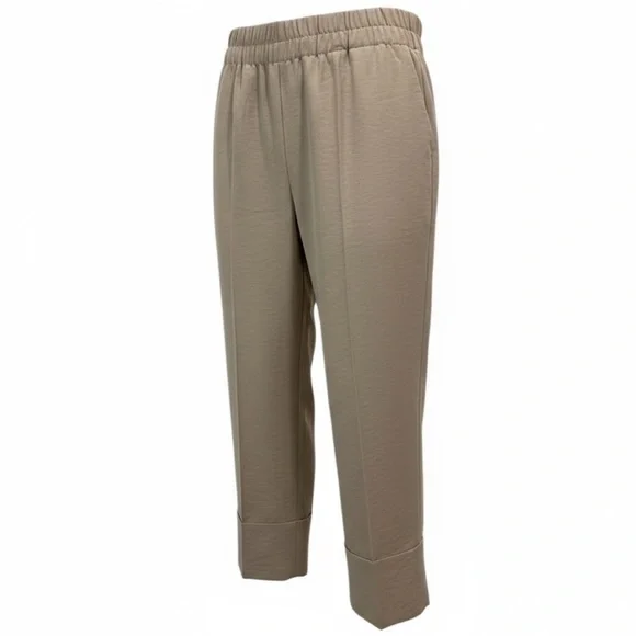 Zara Women's Beige suit set. Blazer L pants M. (Blazer fits M) NWT